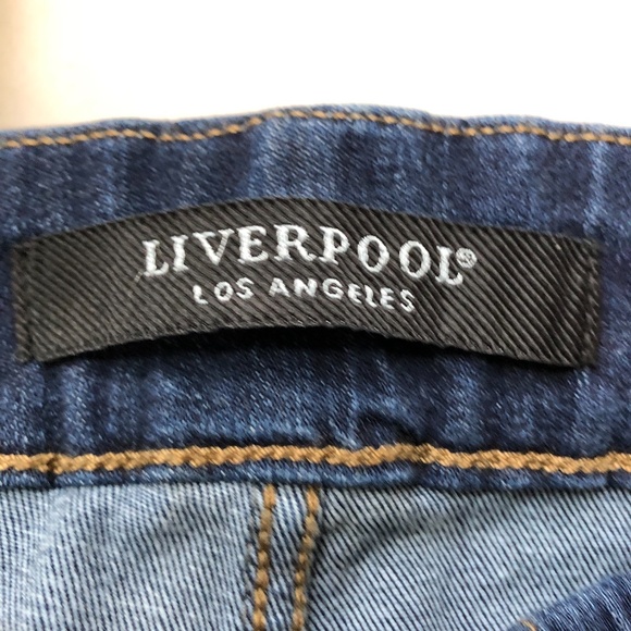 LIVERPOOL Jeans Size 8/29 LA Chloe Comfort The Crop Pull-On Travel - Picture 5 of 12